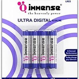 Immense UltraPower AAA LR03 Batteries | High-Performance Alkaline 1.5V | Safe, Durable, Long Shelf Life | Pack of 4-picture-12