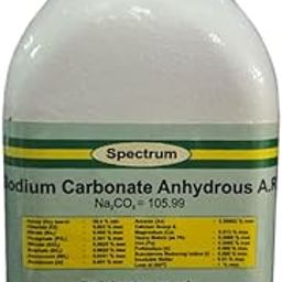 SPECTRUM Sodium Carbonate Anhydrous A.R (500GMS) Assay 99.9% MIN-13