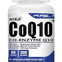 NutriJa High Absorption Coenzyme Q10 CoQ10 200mg with Bioperine 10mg (60 Capsules)-image-43