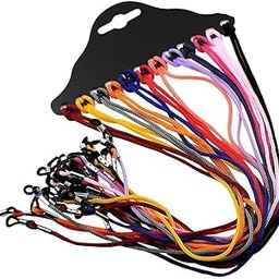 12 Pieces Multicolor Eyeglass Holder Strap Spectacle Sunglasses Cord Lanyard Chains Neck String Fashion Decorations-picture-29