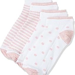 Women's Cotton Modern Low Ankle Socks (7480-WTPSM_White & Pink_Free Size)-image-10