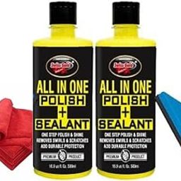 SWISS GOLD All in One Sealant Multipurpose Liquid Polish for Car & Bike Suitable for Dashboard, Restores Faded Plastic & Fibre Headlight, Interior Polish and Sealant - 500ml (Pack of 2)-image-90
