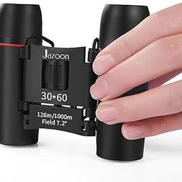 JAZOON 30x60 Compact Binoculars for Adults and Kids – High Powered Binoculars with Low Light Night Vision, Foldable and Lightweight for Bird Watching, Travel, Hunting, Sports-22