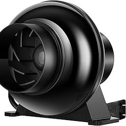 VIVOSUN D4 4 Inch 195 CFM Inline Duct Ventilation Fan HVAC Vent Blower for Hydroponics Grow Tent-16