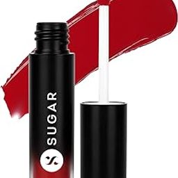 SUGAR Cosmetics Mousse Muse Lip Cream | Lasts 24+ Hrs | Creamy Mousse Lipstick | Waterproof & Smudgeproof | 5ml - 06 Harmony in Red-image-2