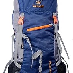 Himalayan Adventures Waterproof 60L Rucksack/Backpack with 2 Shoe Compartment for Touriest Trekking Travelling Hiking Camping Bag with Rain Cover-image-73