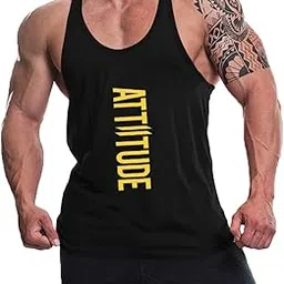 The BLAZZE B7073 Men's Sports Gym Sleeveless Racer Y Back Vest Sando for Men-picture-34