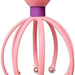HEXONIQ® Head Scalp Massagers For Headache Relief, Scalp Stress Relax, 8 Roller Balls Prongs Head Massage Scratcher Deep Relaxation, Hair Stimulation (Pink)-image-33