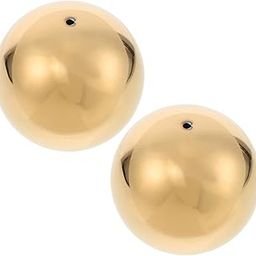 Vaguelly 2pcs Stainless Steel Hollow Balls Reflective Garden Spheres for Outdoor Decoration Lightweight and Portable Decorative Balls for Home and Garden Use-image-52