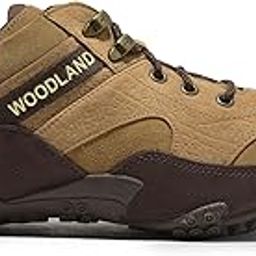 Woodland Men Camel Casual Shoes-image-2
