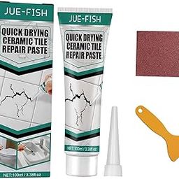 UJEAVETTE Tile Repair Paste Quick Drying Household Tool Portable for Home Bedroom Floor-25