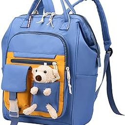 Bembika Diaper Bags For Mom And Dad Kids Diaper Bags For Travel Backpack With Teddy For Multi-Function Waterproof And Large Capacity-image-96