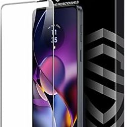 Military-Grade Gorilla Tempered Glass Compatible with Motorola Moto G54, Moto G73, Moto G32, Moto G14 and Motorola Moto G62 (6.5 Inch) With Installation Kit | Edge to Edge Coverage | Black-7