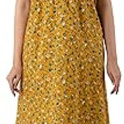 Women's 100% Cotton Nighty Regular with Floral Print VC00106-image-24