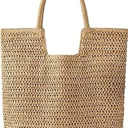 Straw Beach Bags for Women - Summer Woven Tote Bag Shoulder Handbags, Large Beach Bag for Women for Holiday-image-61