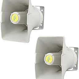 Daz Cam Horn Speaker WN-10 (10 watts, with line Matching) with High Sound Quality (Pack of 2)-1