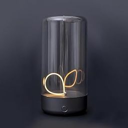 AARUX Desktop Ambient Light, Magnetic Filament Table Lamp, Mood Light with USB Powered Accent Lighting for PC, Rechargeable Modern Night Lights with Breathing Effect for Home Office Gaming Room Decor-image-101