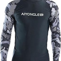 CALANDIS™ Mens Swim Shirt Soft Comfortable Fit Beach Shirt for Sailing Surf Snorkeling XXXL | Swimwear | Mens Clothing-image-72