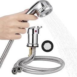 Homaisson Salon Shampoo Bowl Faucet and Sprayer Hose Kit-image-50