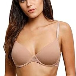 Lightly Padded Underwired Bra- Skin-image-23