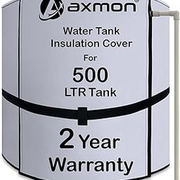 Axmon® 500 Liters Water Tank Insulation Cover - All Weather Guard for Roof Top Tanks, 3 Layer Jacket to Protect from Hot and Cold Weather, Keeps Water Cool in Summer-image-27