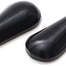 Sunshades Bhavya Optic 3 Pairs Comfortable Wear Anti-Slip Stick On Nose Pad Silicone Pad For Eyeglasses Spectacles Sunglasses Accessory Black-16