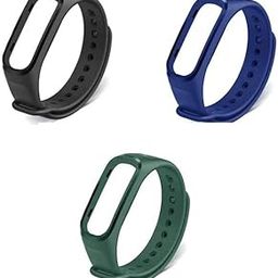 INEFABLE Oneplus Band Strap and Oppo Band Strap Soft Silicone Adjustable Band Strap - Device Not Included - Pack of 1-10
