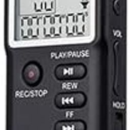 Enfogo Digital Voice Activated Recorder for Lectures, Meetings, Interviews 8GB ni Portable Tape Dictaphone with Playback, USB, MP3-25