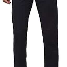 Men Mid Rise Slim Fit Casual Pants-picture-3