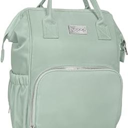 Hopop Baby Diaper Bag for Mothers | Multifunctional Stylish Waterproof | Portable & Lightweight Diaper Bag for Mom for Travel | Travel Friendly | Maternity Bag | Green-image-12