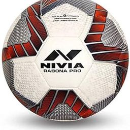 Nivia Rabona Pro Football/32 Panels/Suitable for Hard, Soft and Dry Grounds with Grass and Artificial Turf (Multicolor, Size-4)-image-84