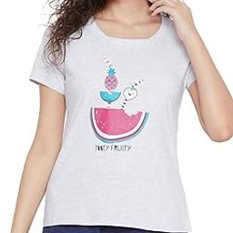 Women's Cotton Rich Fruit Printed T-Shirt-image-26