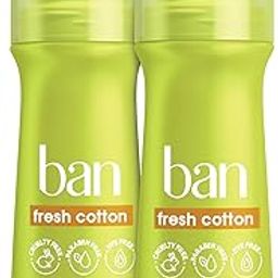 Ban Roll-On Fresh Cotton Deodorant, 3.5 Ounce (Pack of 2)-image-67