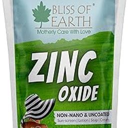 Bliss of Earth 113gm Zinc Oxide Powder NON Nano & Uncoated for Cosmetic & DIY Products Sunscream, Soap, Lotion-19