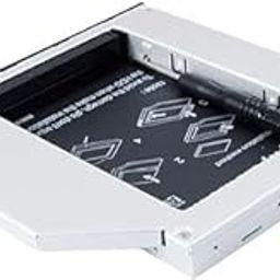 SATA Optical Bay 2nd Hard Drive Caddy for 12.7 mm Aluminum 2nd Hard Disk Drive Caddy Case Adapter for Universal Laptop CD/DVD-ROM Optical Bay (Expand Data Storage with SSD or HDD)-29