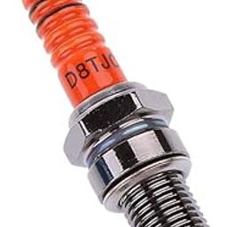 MERISHOPP® D8TJC 3-Electrode Spark Plug CG 125cc 150cc 200cc 250cc Moped Scooter ATV Motors | Parts & Accessories | Motorcycle Parts |1 Piece D8Tjc Spark Plug-picture-22
