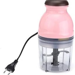 Capsule Cutter Electric Blender Mixer Juicer Meat Grinders With Bowl Vegetables Fruit Nuts Kitchen Food Chopper Blender Stainless Steel And Glass (Multicolour 600Ml) - 200 Watts-19