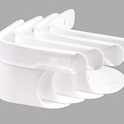 AEXONIZ Fitted Sheet Fasteners Set White Bed Sheet Lock Holders with Strips,Tight Fit All Mattress Size Easy Installation,Bedsheets Holder 4 Fitted Corner Locks (Pack of 4)-picture-28
