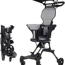 SOCHEP Baby Stroller, Travel Light Stroller, Portable Compact Stroller, Lightweight Stroller, Convenience Baby Stroller with 360° Two-Way Rotational Seat, Baby Toddler Stroller for Travel-picture-13