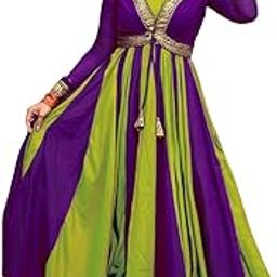 Women Vichitra Silk Stitched Anarkali Gown with Elephant Less Jacket for Festive Party Any Occasion-image-57