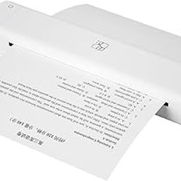 HPRT MT800Q Carbon Tape Printer Portable Printer Support 8.5" X 11" US Letter & A4 Paper Bluetooth Wireless Travel Printer Compatible with Android and iOS, Suitable for On The Go (White)-picture-21