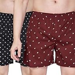 Men's Cotton Printed Regular Fit Innerwear Boxer Shorts | Super Soft Comfortable Innerwear Boxer for Daily Use-17