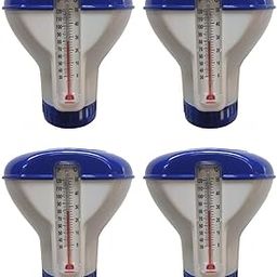 CALANDIS™ 4X Pool Floating Chlorine Dispenser Large Capacity Durable with Thermometer | Pool Chemicals & Clarifiers | Pool Chemicals & Testing | Pools & Spas | Yard, Garden & Outdoor Living-18