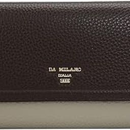Genuine Leather Brown Flap Over Women Wallet (1213OL)-image-24