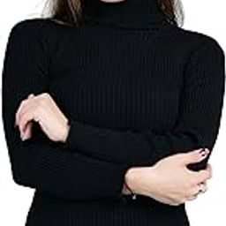 Womens Winter Season Highneck Full Sleeves/Sweater Pullover/Womens Turtle Neck/Highneck T-Shirt-image-97