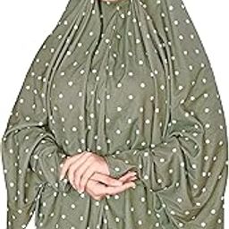printed Islamic Khimar Chaderi Makhna Namaz HIjab Scarf For Muslim Womans-image-69
