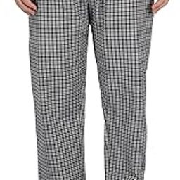 Mens Cotton Pyjama, Pyjama for Men, Night Wear Pajama Blue and Yellow Check and Blue and Pink Check Combo Pack-image-1