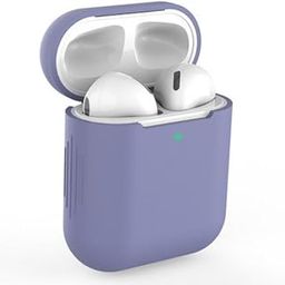 THE STYLE SUTRA 2xEarphones Protective Cover for Airpods Wireless Earphone Case Lavender-image-81