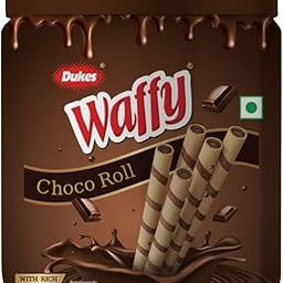 Dukes Waffy Chocolate flavoured Wafer roll Jar (250g)-30