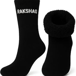 Alpine Fur-Lined Thermal Socks, Full-Calf Length, Sherpa Fleece Interior, Available in Black, Olive, Beige-image-43